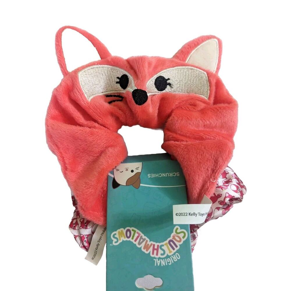 Kelly Toys Squishmallows Fifi The Fox Hair Scrunchies 2pk Very Hard To Find New